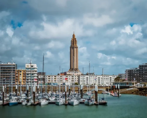 Le Havre Harbour City View