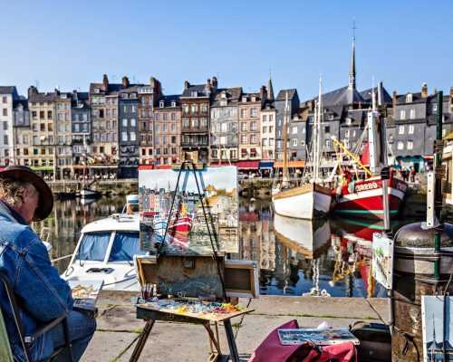 normandy honfleur painter hd