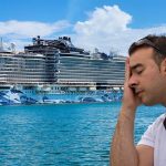 man upset he's missing cruise ship